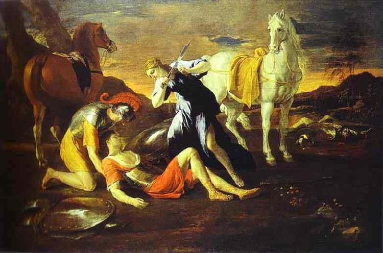 Nicolas Poussin Poussin Tancred and Erminia